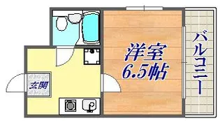 ハピネス王子公園【4階】の間取り