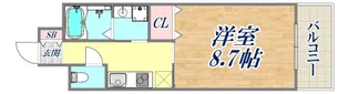 エル・セレーノ石屋川【3階】の間取り