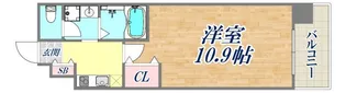 エスライズ新神戸【5階】の間取り