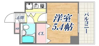 ロマネスク甲南【5階】の間取り