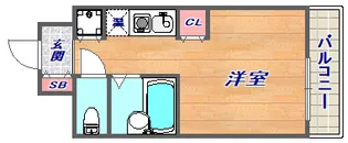 アージュ・リベルテ本山【1階】の間取り