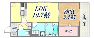 アトラエンテ御崎公園【3階】の間取り