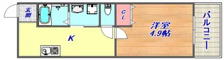 マグノリアパレス【2階】の間取り