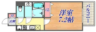 フロイデ【8階】の間取り