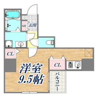 エトワール衣掛【6階】の間取り