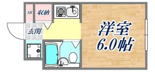 ロイヤルコート山本通【1階】の間取り