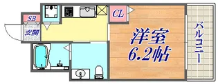 ファーストフィオーレ神戸元町【3階】の間取り