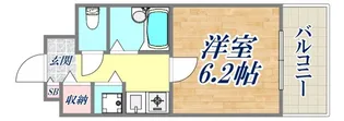 パルシオ三宮フラワーロード【2階】の間取り