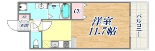 エスライズ新神戸【8階】の間取り