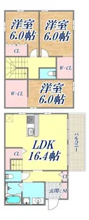 フォレストメゾン岡本の間取り