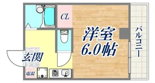 UTレジデンス六甲【3階】の間取り