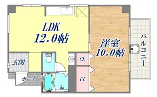 マンショントーア【3階】の間取り