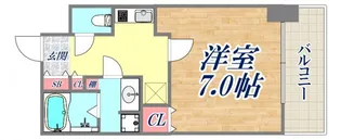 トア山手フラッツ【4階】の間取り