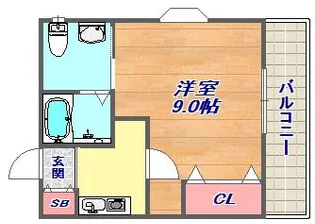 リホ御影【1階】の間取り