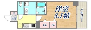 リバーサイド苅藻川【6階】の間取り