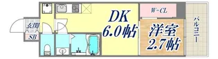 セレニテ西元町アリエ【2階】の間取り