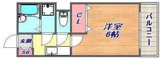 パピヨン青木【1階】の間取り