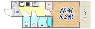 プレサンス神戸元町ミューズ【9階】の間取り