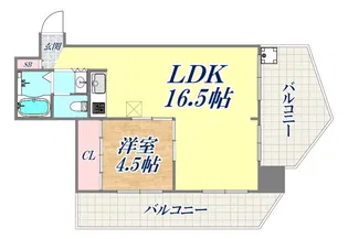 甲南メゾン春日【2階】の間取り