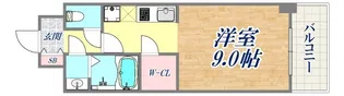 ファーストフィオーレ神戸ピアチェーレ【8階】の間取り