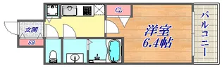 プレサンスみなと元町駅前【10階】の間取り