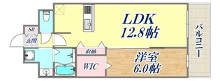 ラ フィエスタ新神戸【8階】の間取り
