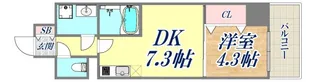 プレサンス神戸セレスティア【8階】の間取り
