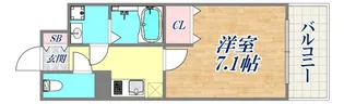 フェリーチェ住吉【2階】の間取り