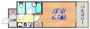 エスリード三宮第3【8階】の間取り