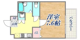 メゾン・ド・ヴィレ須磨潮見坂【4階】の間取り