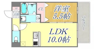 プレジール妙法寺【3階】の間取り
