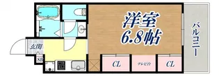 リブリ・オズヴィーク六甲【3階】の間取り