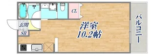 アーバネックス神戸駅前【5階】の間取り
