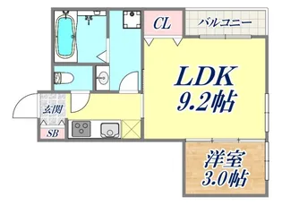 Lumino Foresta【2階】の間取り