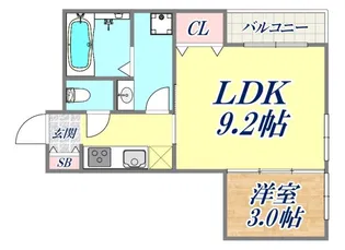 Lumino Foresta【2階】の間取り