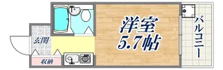 ビシック西進【1階】の間取り