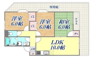 グレイス【1階】の間取り