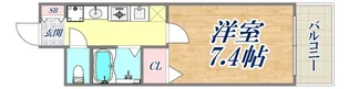 ミリオンベル本山【4階】の間取り