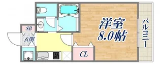メゾン・ド・ヴィレ・ボヤージュ【3階】の間取り