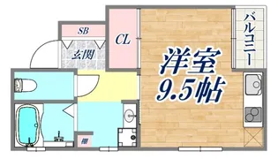 エスポワール春日野道3【2階】の間取り