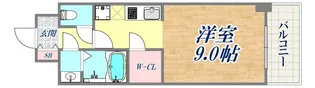 ファーストフィオーレ神戸ピアチェーレ【6階】の間取り