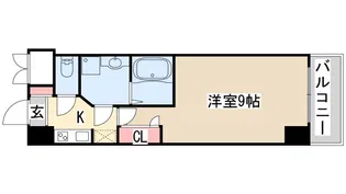 S-RESIDENCE神戸磯上通【11階】の間取り