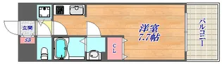 アスヴェル兵庫駅前【9階】の間取り