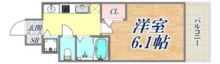 プレサンス神戸西スパークリング【9階】の間取り