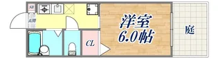 エステートノブ【1階】の間取り