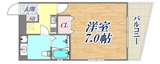 Dolce Vita 王子公園【5階】の間取り