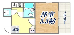 アニメイト神戸【4階】の間取り