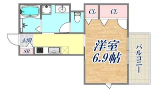 ブルーメゾン2【1階】の間取り