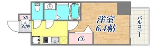 CREST TAPP DITA 神戸西パークフロント【1305号室】の間取り