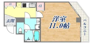 LaLuce新長田【2階】の間取り